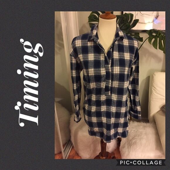 🎈TIMING PlaidButton Down Shirt S🎈Clearance! 2/$15-3/$25 - Picture 1 of 8